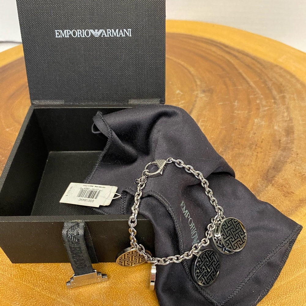 Emporio Armani Charm Bracket New In Box